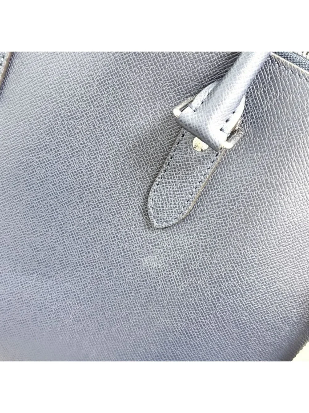 Louis Vuitton 2-Way Taiga Anton Tote Shoulder Bag Crossbody Business Navy